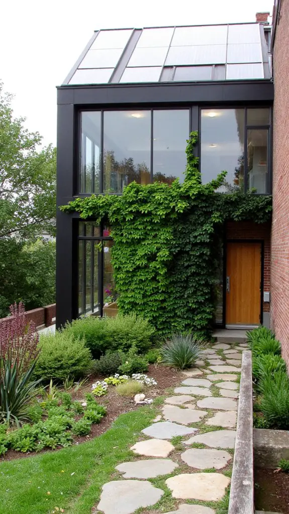 sleek aesthetic solar integration