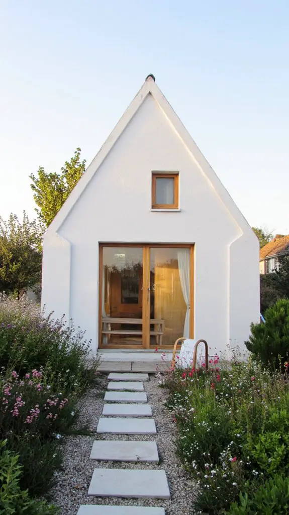 sleek airy elegant retreat