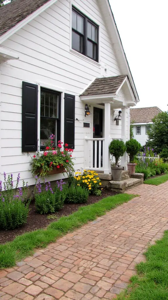 sleek black frames enhance contrast