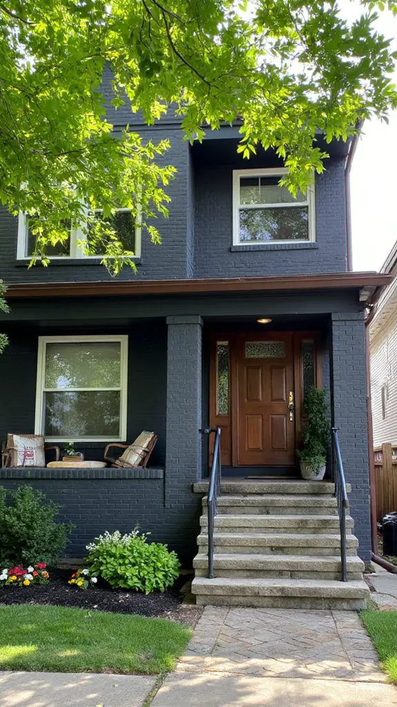 sleek bold exterior transformation