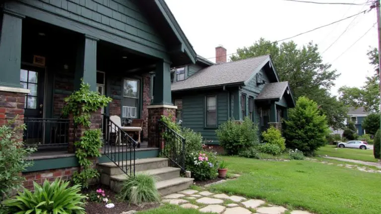 21 Dark Green Houses With Black Trim That Feel Sleek sleek dark green houses