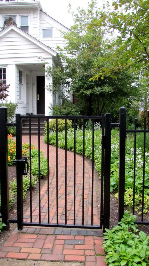 sleek durable low maintenance fencing