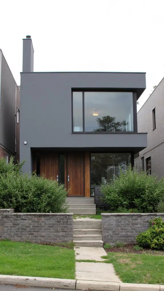 sleek futuristic gray aesthetics