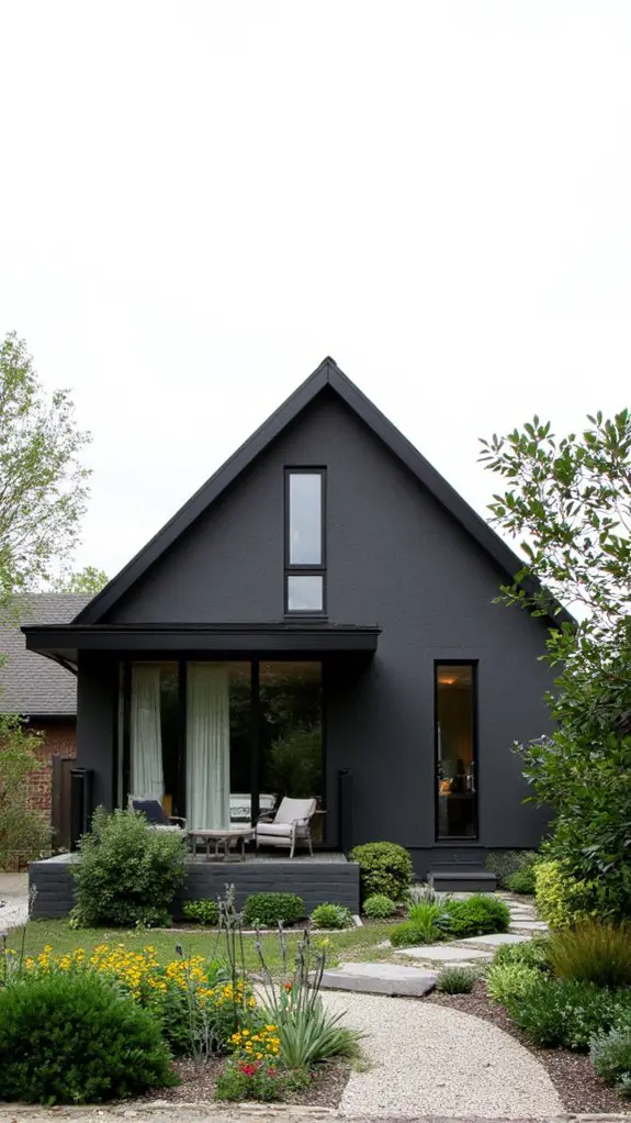 sleek gray and black elegance