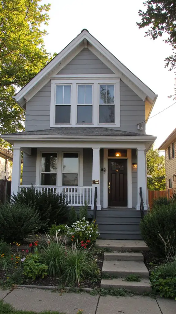 sleek gray minimalist design