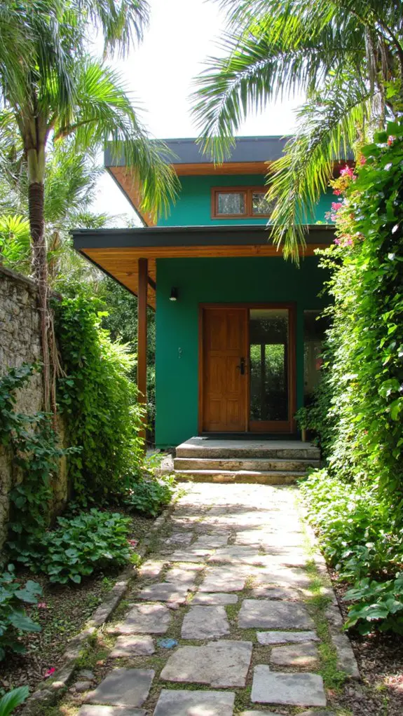 sleek jungle green exteriors
