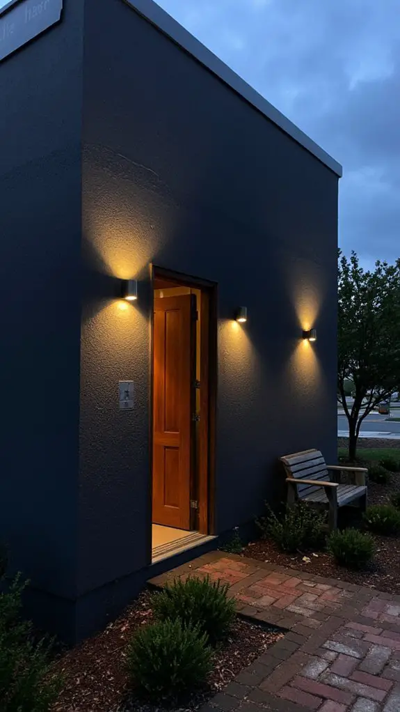 sleek lighting enhances sophistication