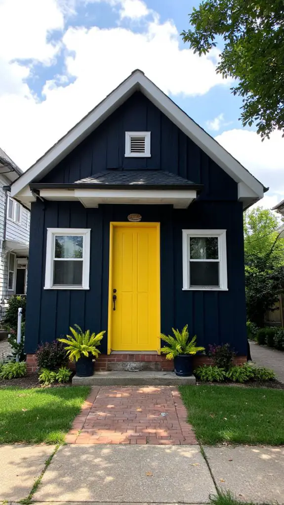 sleek lines bold colors