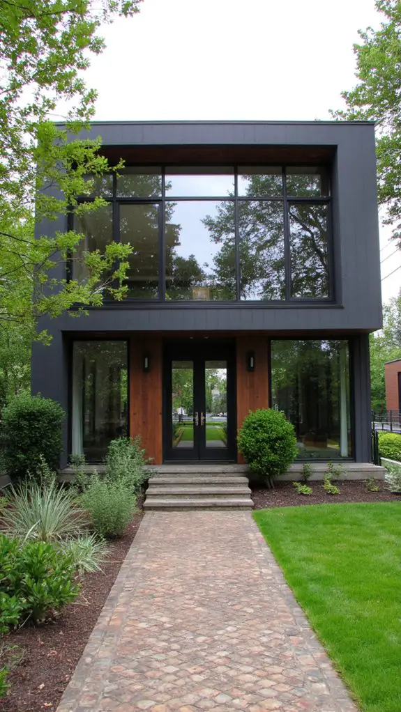 sleek modern elegance exterior