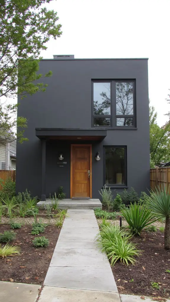 sleek modern gray aesthetics