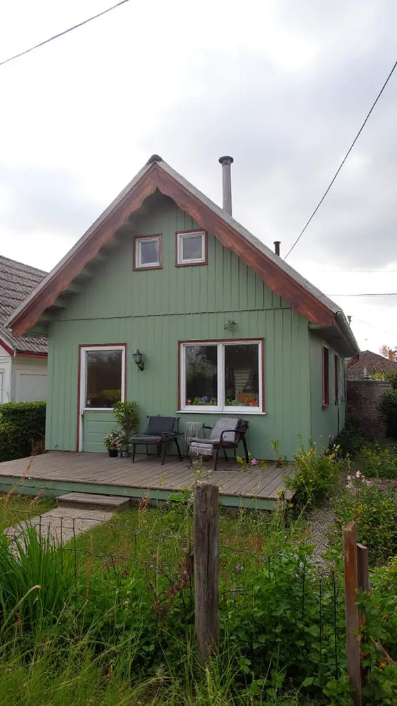 soft green copper accents