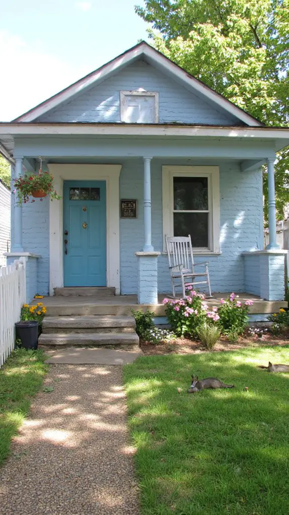 soft powder blue charm