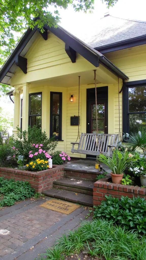 soft yellow elegant accents