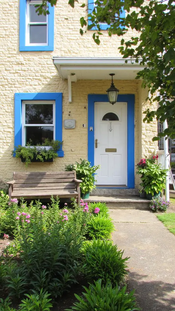 soothing beach inspired color palette