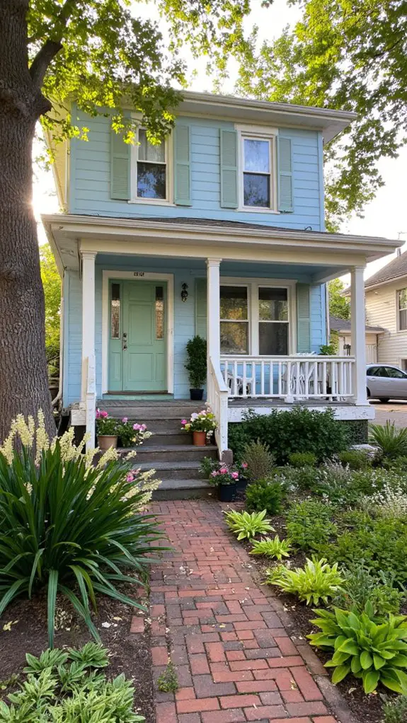 soothing color combination harmony