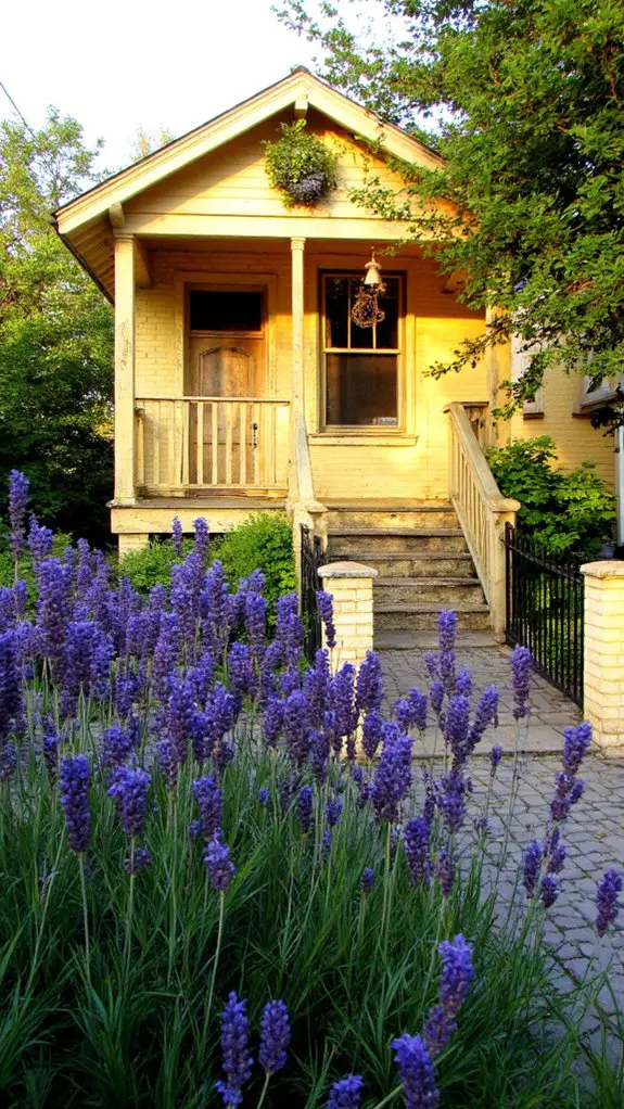 soothing lavender garden serenity
