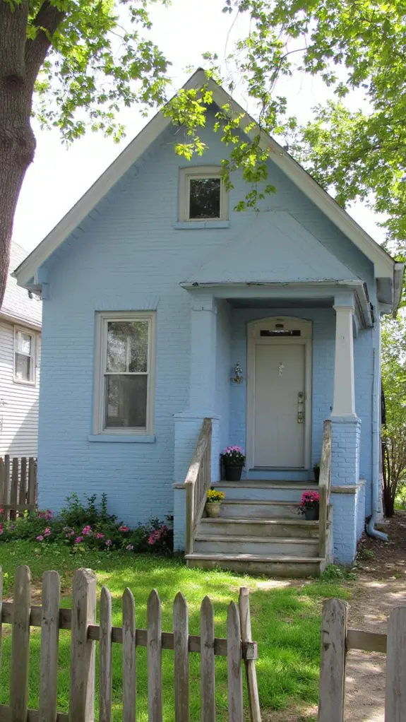 soothing powder blue harmony