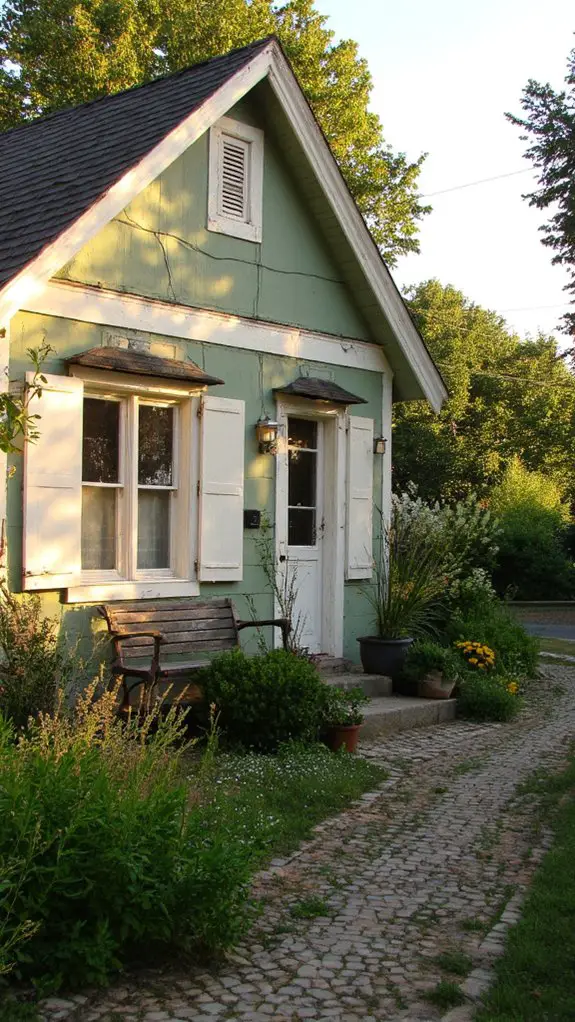 soothing soft green ivory