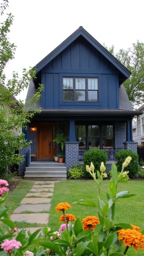 sophisticated bold contemporary exterior