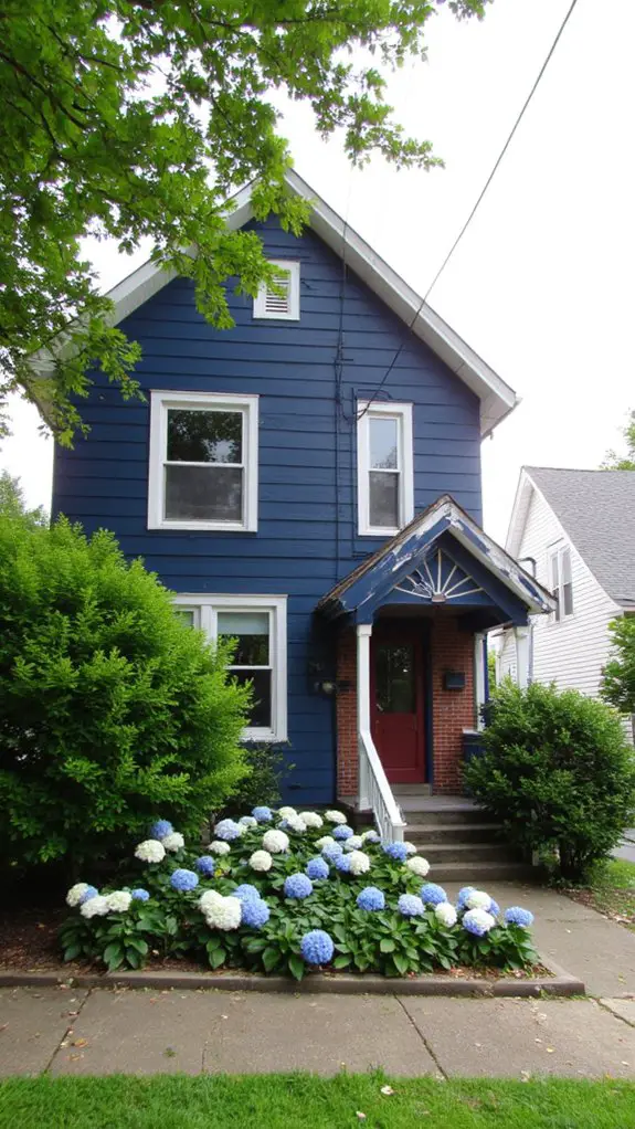 sophisticated bold navy blue