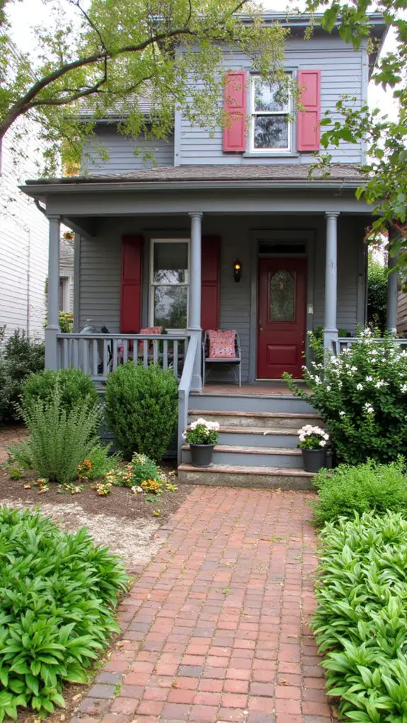 sophisticated burgundy for elegance