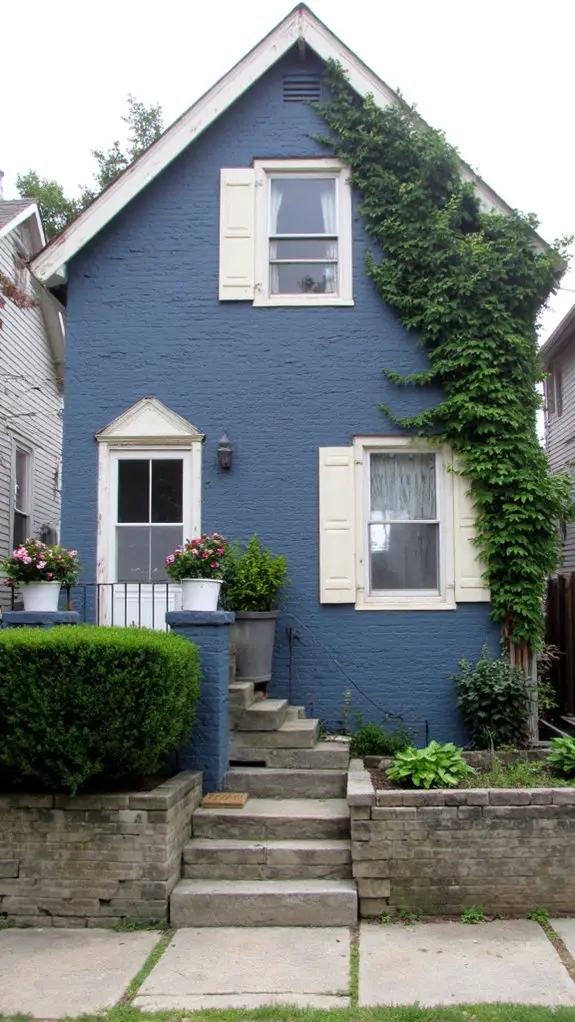 sophisticated calming timeless exterior