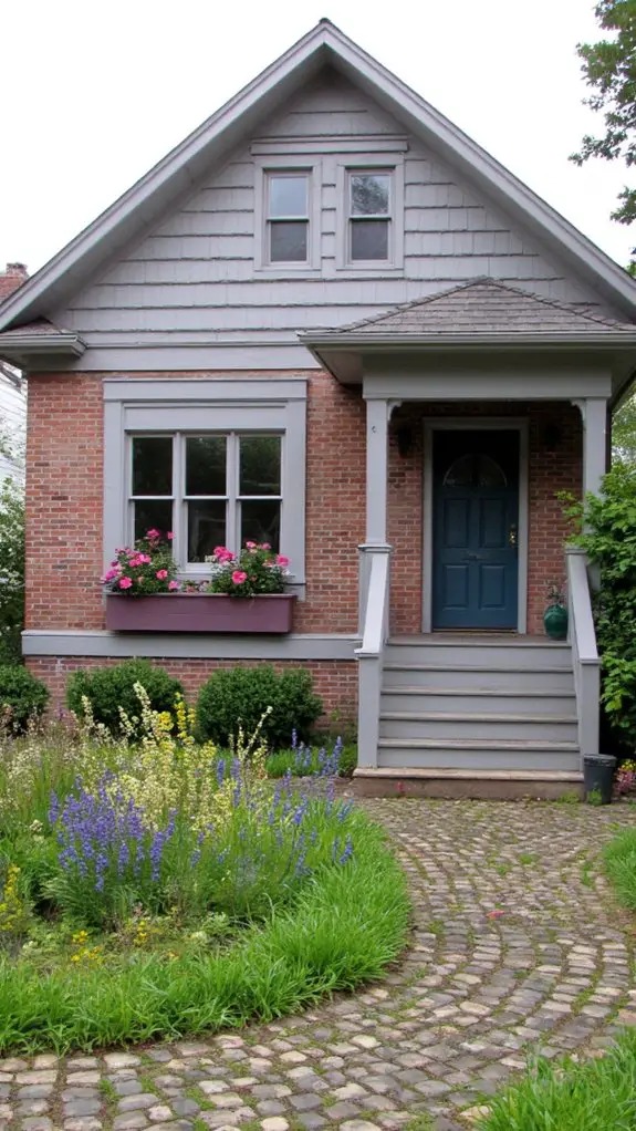 sophisticated color combination exterior