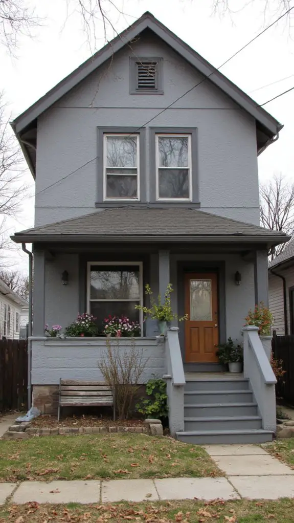 sophisticated contemporary exterior elegance