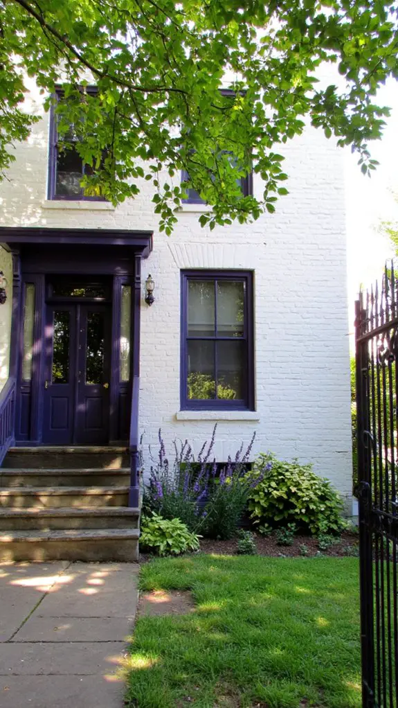 sophisticated contrast enhances elegance