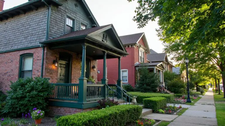 sophisticated dark green exteriors