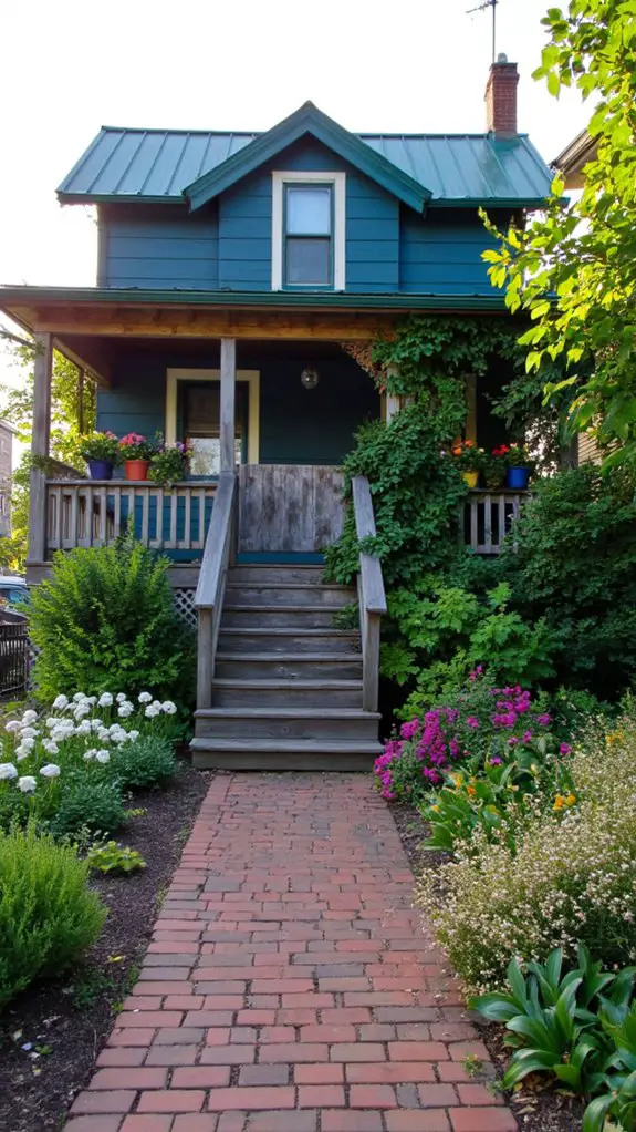 sophisticated earthy roof choice