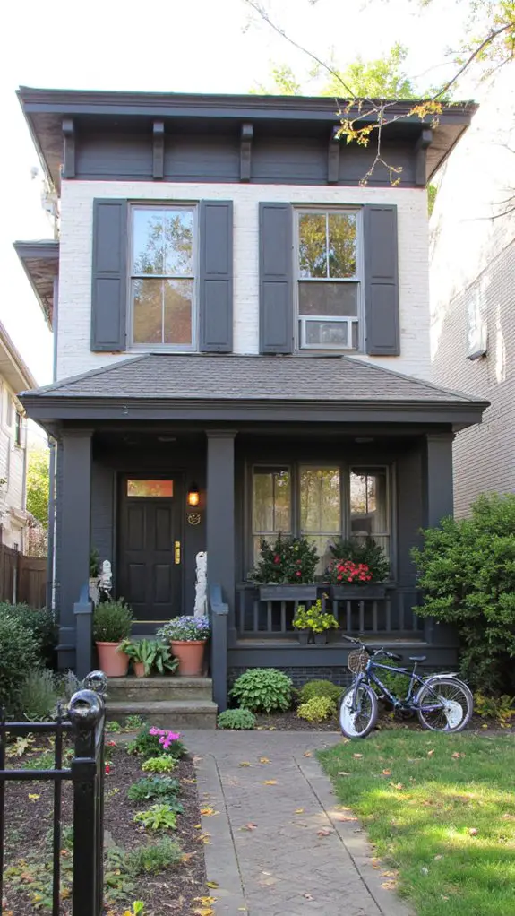 sophisticated gray and charcoal