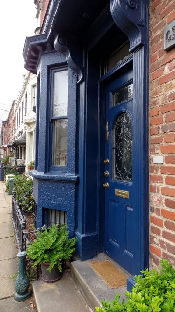 sophisticated midnight blue elegance