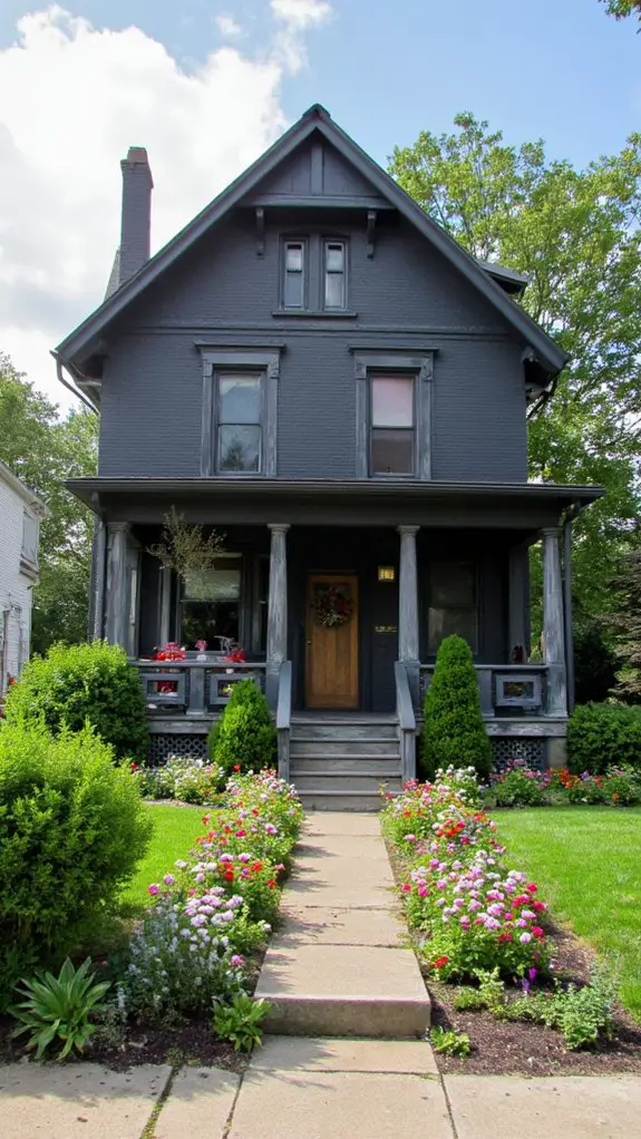 sophisticated modern exterior elegance