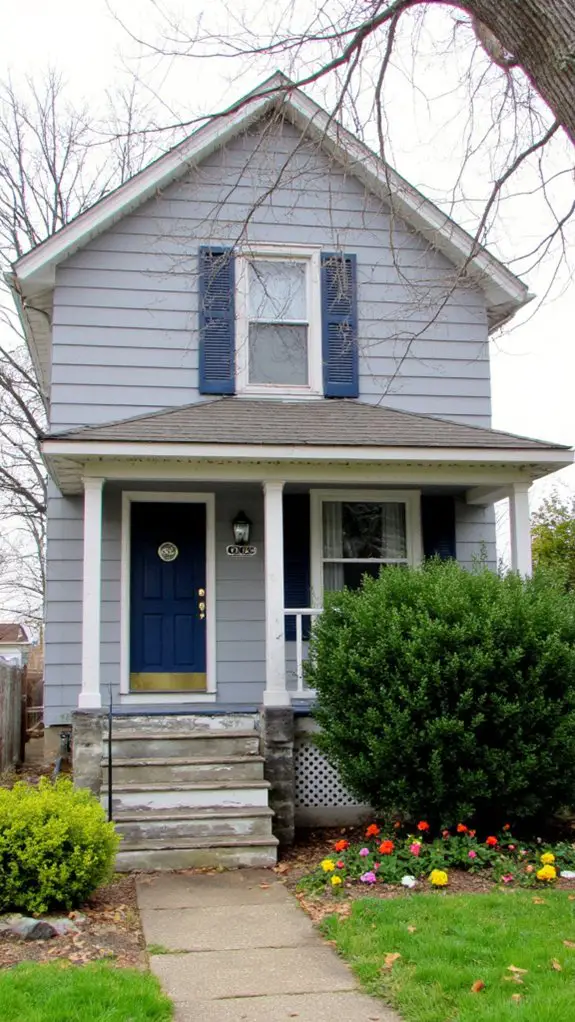 sophisticated silver gray navy