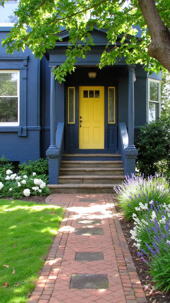 sophisticated slate blue combination