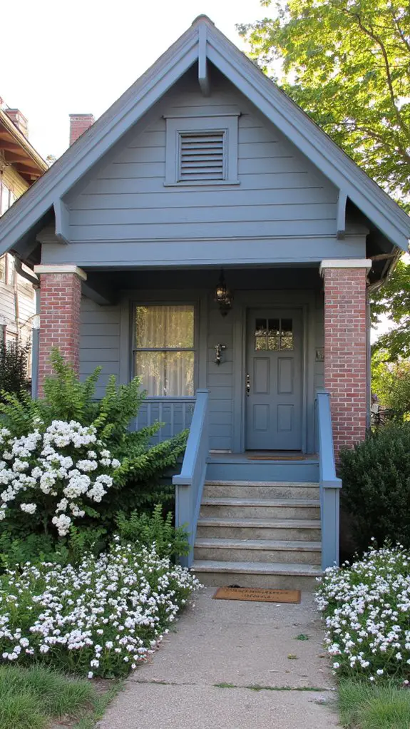 sophisticated slate blue gray combination