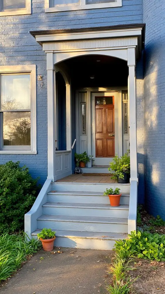 sophisticated soft gray trim