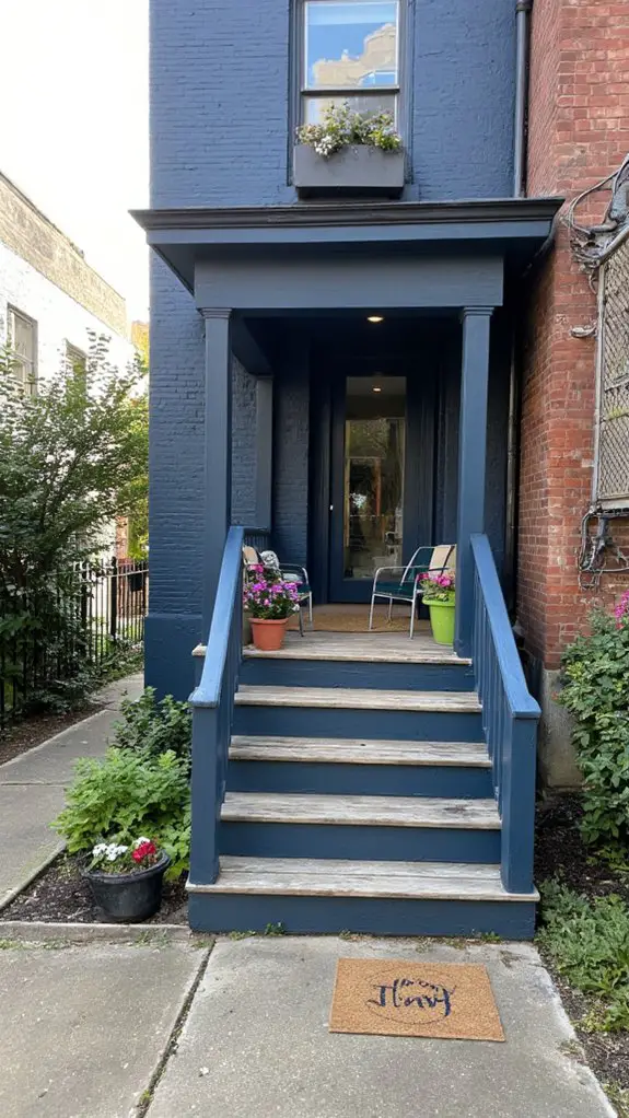 sophisticated urban townhouse design