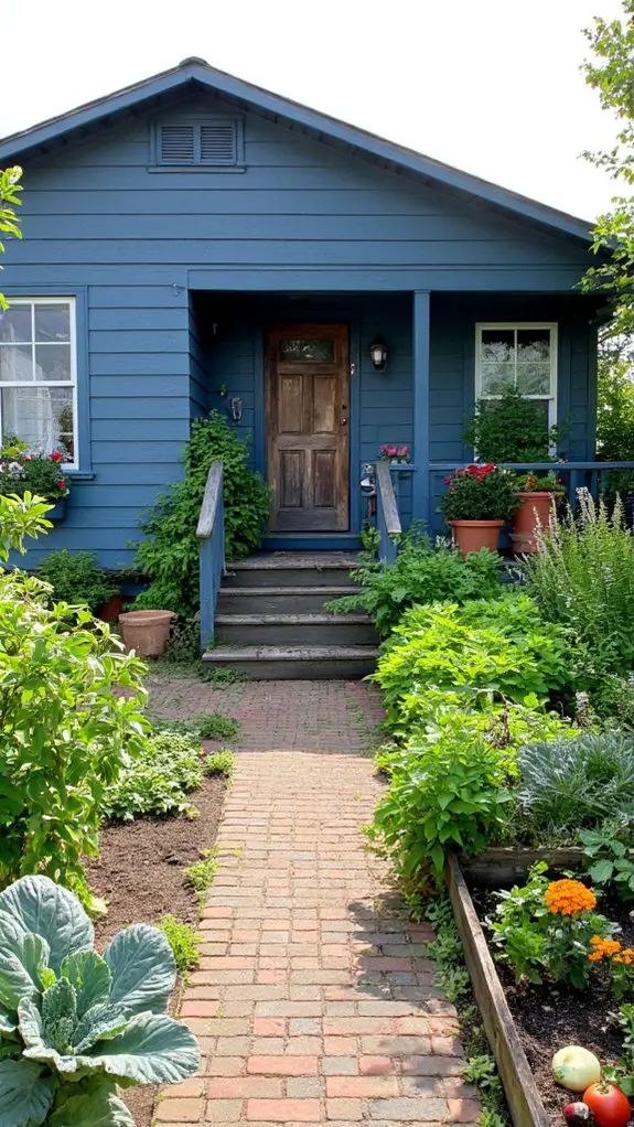 steel blue home serenity