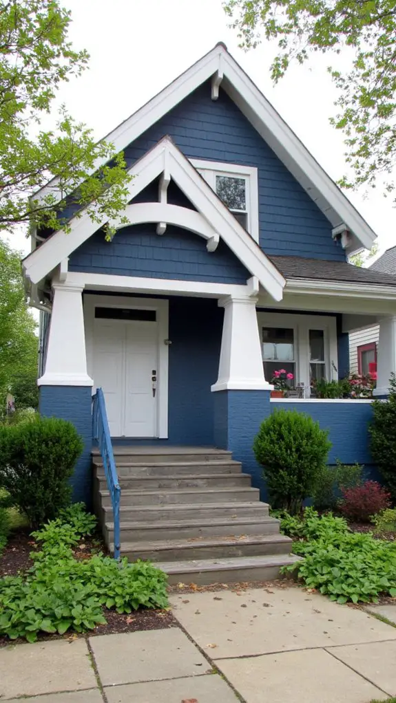 steel blue modern elegance