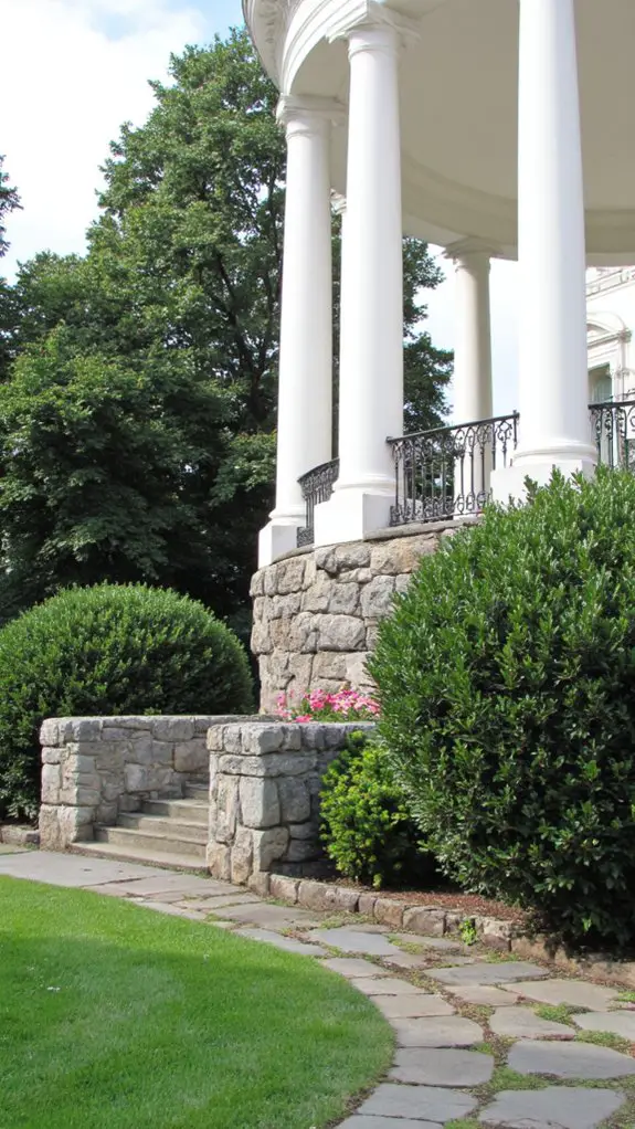 stone features enhance beauty