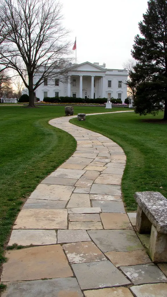 stone pathways invite exploration