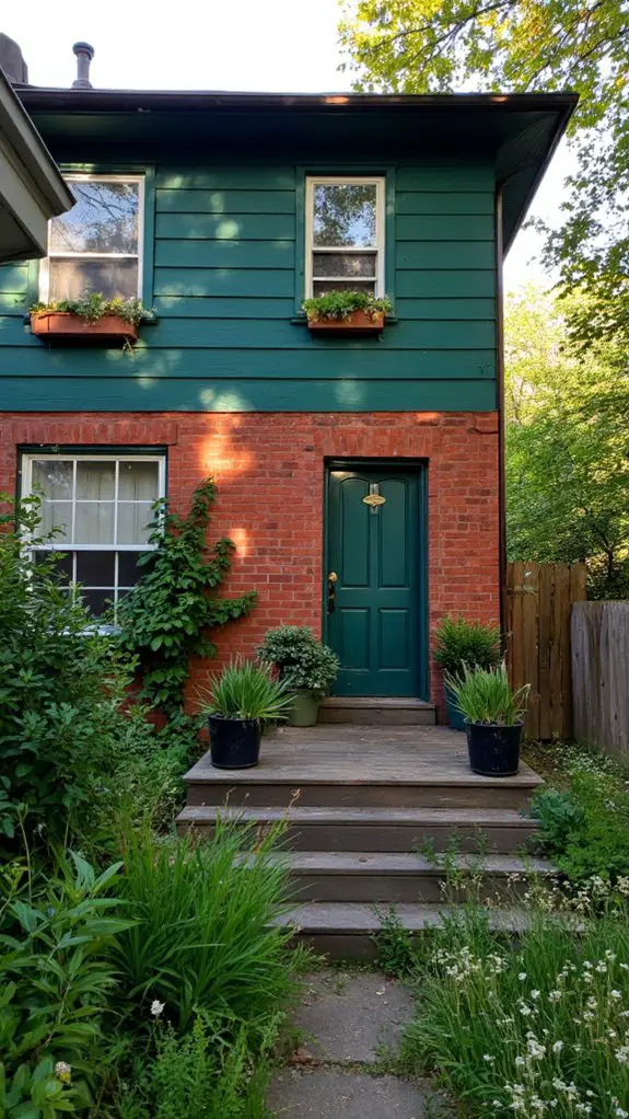 striking contrast vibrant atmosphere