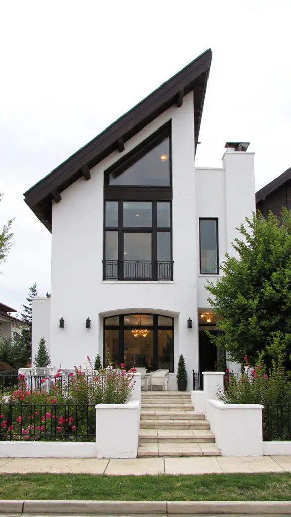 striking contrasts in architecture