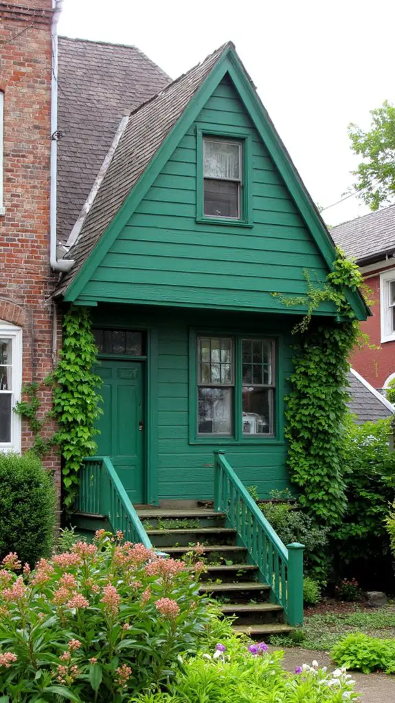 striking green sophistication showcased