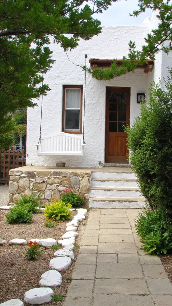 striking stucco and stone