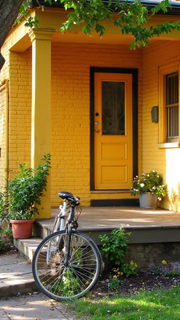 striking warm inviting exterior