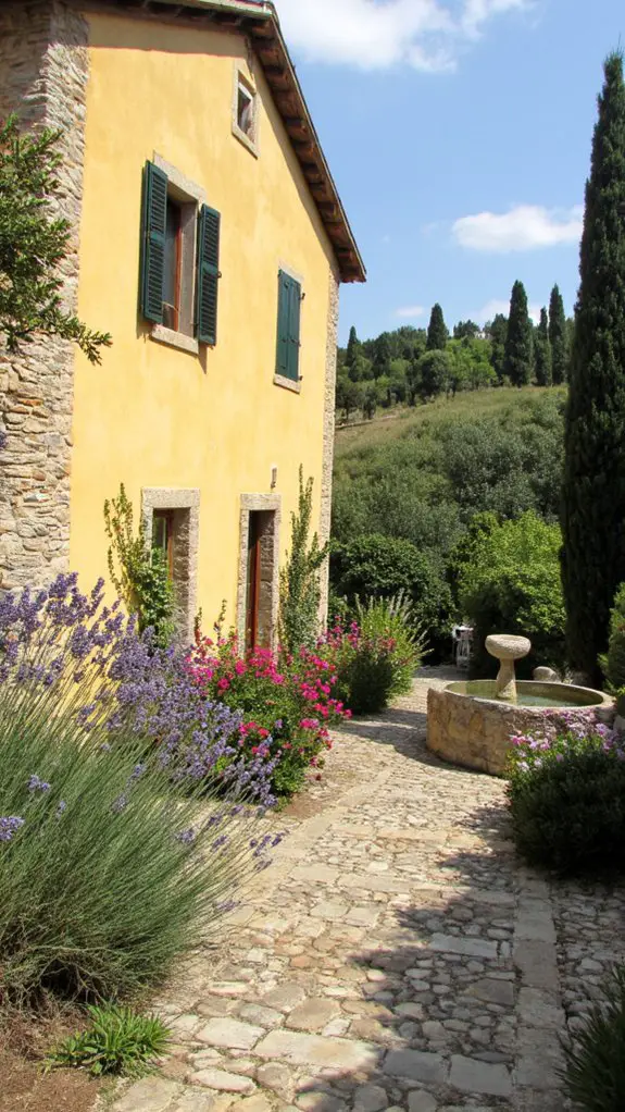 stunning villa in tuscany