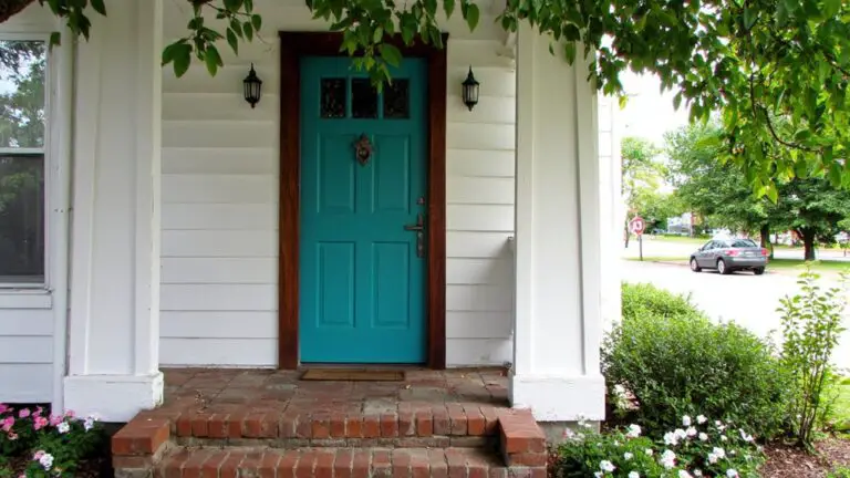 18 White House Exterior Front Door Colors That Steal the Show stunning white house entrances